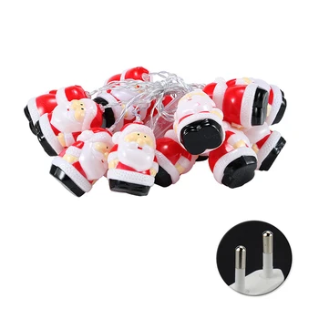

20 LEDs Gift Christmas String Lights DIY Tree Hanging Wedding Santa Claus Festival Waterproof Party Indoor Outdoor Decor Fairy