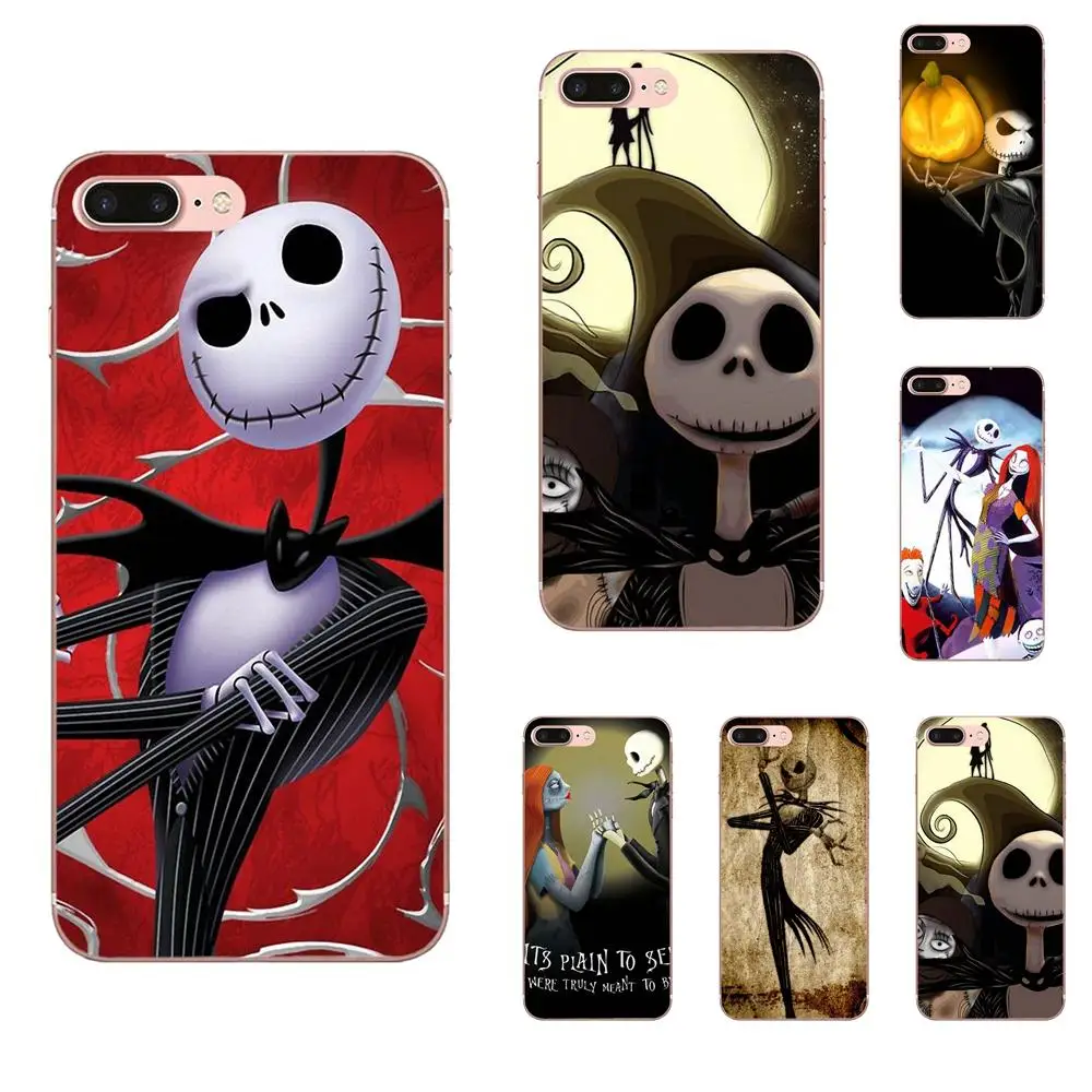 For Samsung Galaxy A10 A20 A30 30S A40 A50 A50S A60 A70 A70S A80 A20E A51 A71 A9 2018 Lovely Christmas Sally Jack Skellington | Мобильные