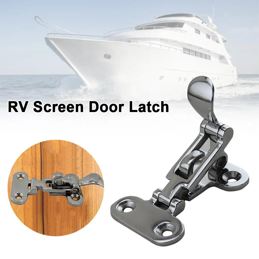Козловая Пряжка RV Yacht аксессуары из нержавеющей стали дверной замок распределительная коробка пряжка морской Люк Пряжка Экран дверная защелка