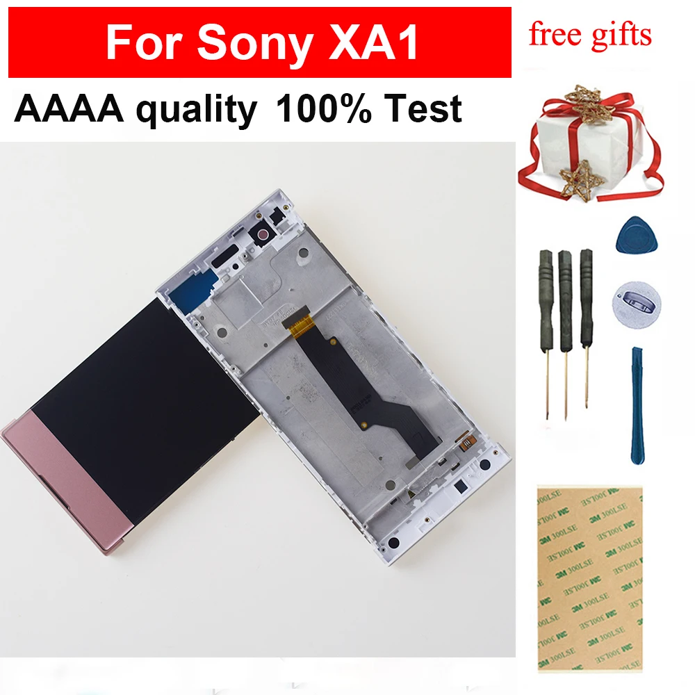 ЖК-экран для sony XA1 G3116 G3121 G3123 G3125 G3112 ЖК-дисплей сенсорный экран дигитайзер