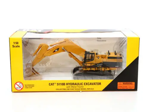 Carter CAT инженерное транспортное средство 1: 50 экскаватор модель 5110b большая гусеничная Игрушка Экскаватор 55098