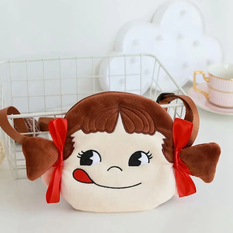 Горячая оптом niu nai mei плечо кошелек плюшевые игрушки кукла-обработка настраиваемый логотип рекрут агенты