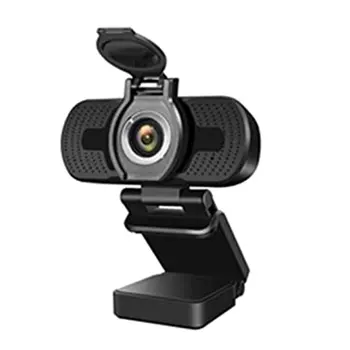 

1080P Computer Camera Live Video Webcam With Cover ABS Optical Lens Plug And Play Full Digital Noise Reduction Microphone