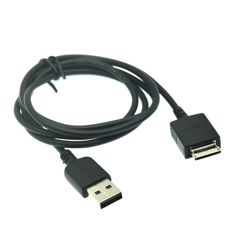 USB Kabel für Sony NWZ-X1051 NW-A20 NWZ-E453 NW-A27 NW-A829 Ladekabel schwarz 