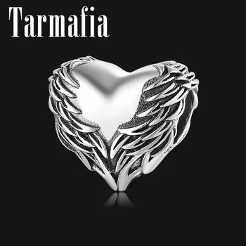 

Fit Original Women Charm Bracelet Authentic 925 Sterling Silver Wings of Liberty Heart Beads Charms DIY Jewelry Making