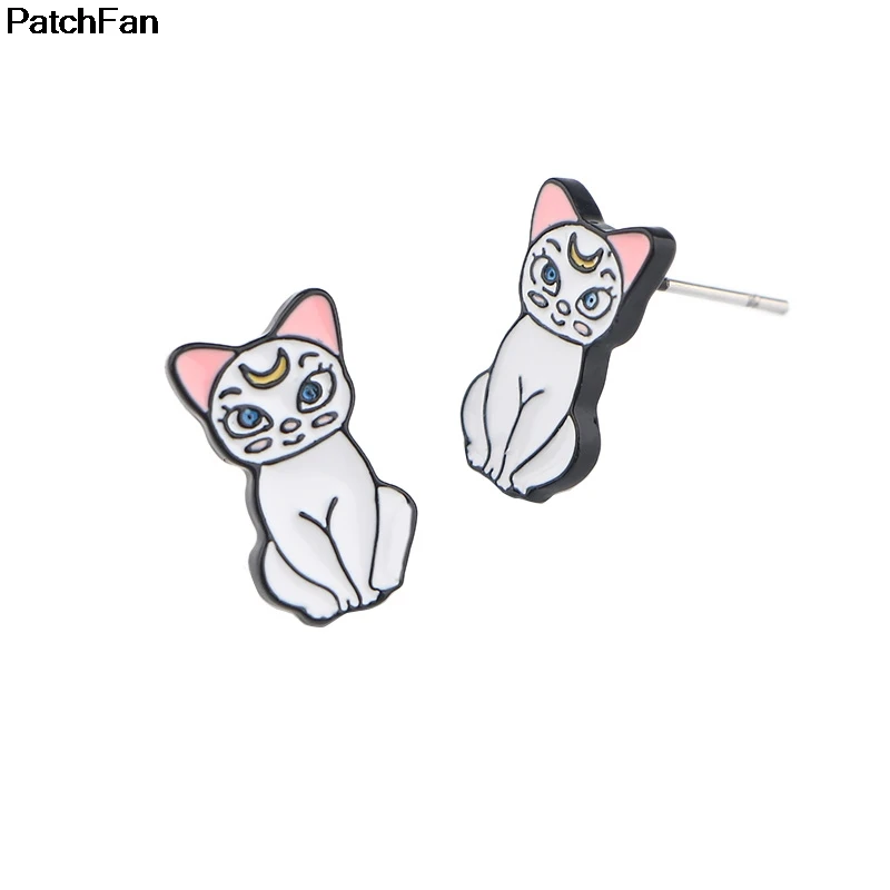 A2395 Patchfan Сейлор Мун Аниме Мультфильм Украшение Серьги Сплав Аксессуары для вечерние сувениры Ювелирные подарки