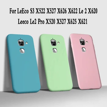 

Fundas Case For LeEco S3 X522 X527 Liquid soft Silicone Phone Case For Leeco Le2 Pro X520 X527 X625 X626 Back Cover armor Coque