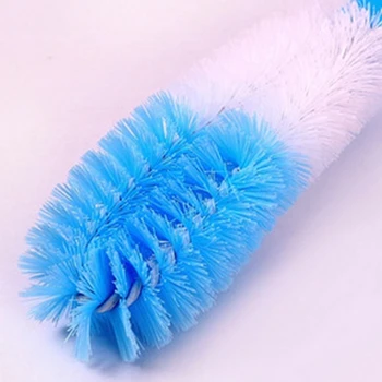 

Tool Kitchen Cleaning Washing Long Handle Random Color Hanging Cup Glass Multifunctional Home Baby Casual Bottle Brush Plastic