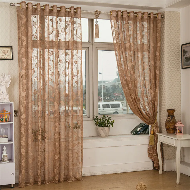 check MRP of sheer floral curtain 