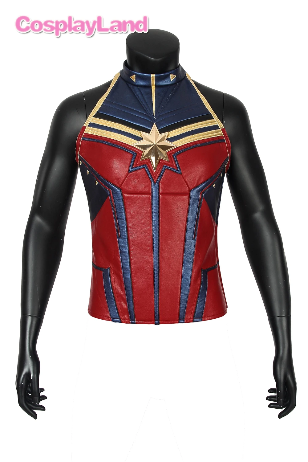 Мстители 4 эндигра Марвел Капитан костюмы косплей костюмы на Хэллоуин Carol Danvers реквизит косплей костюм Необычный кожаный комбинезон