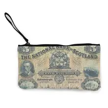 Бесшумный дизайн, винтажный детский женский кошелек, кошелек для монет, маленький кошелек, World Banknotes, карман на молнии, сумка-монетница на заказ