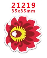 PR-21219 Наборы для творчества Герой мультфильма с плоской задней частью Плоские наклейки 30 штук. PR-19900-21433 - Цвет: PR-21219