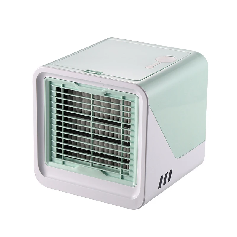 

Green Small Air Conditioning Appliances USB Arctic Air Cooler Mini Fan Air Cooling Fan Summer Portable Air Conditioning