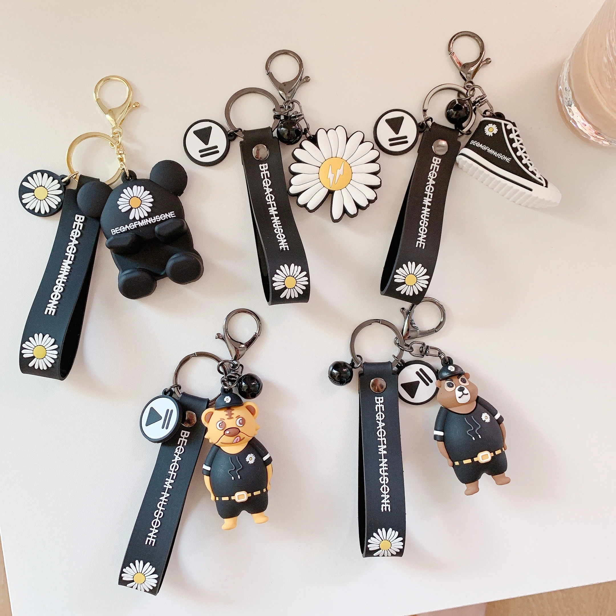 携帯電話ストラップクリエイティブゴム韓国携帯電話のペンダントキーホルダーカップル通学ペンダント若者お気に入り Aliexpress Cellphones Telecommunications