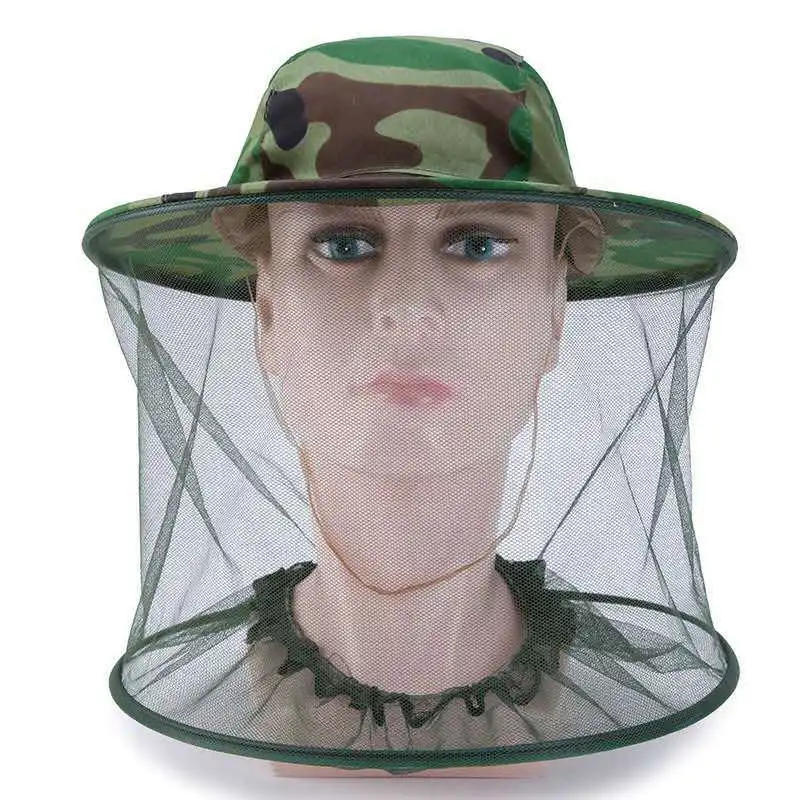 Long Mosquito Net Hats Bee Hat Fishing Hat Outdoor Insects Mosquito Prevention Hat