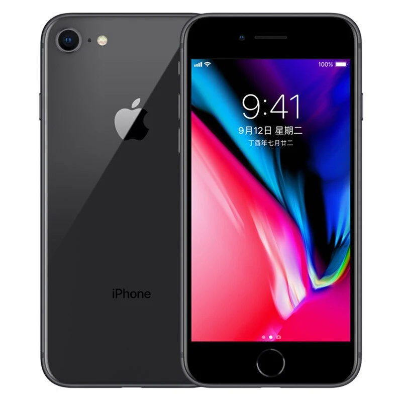 Apple iPhone 8 4," 2 Гб ОЗУ 64 Гб/256 ГБ шестиядерный IOS 3D Touch ID 12.0MP отпечаток пальца 4G LTE разблокированный мобильный телефон - Цвет: Space Gray
