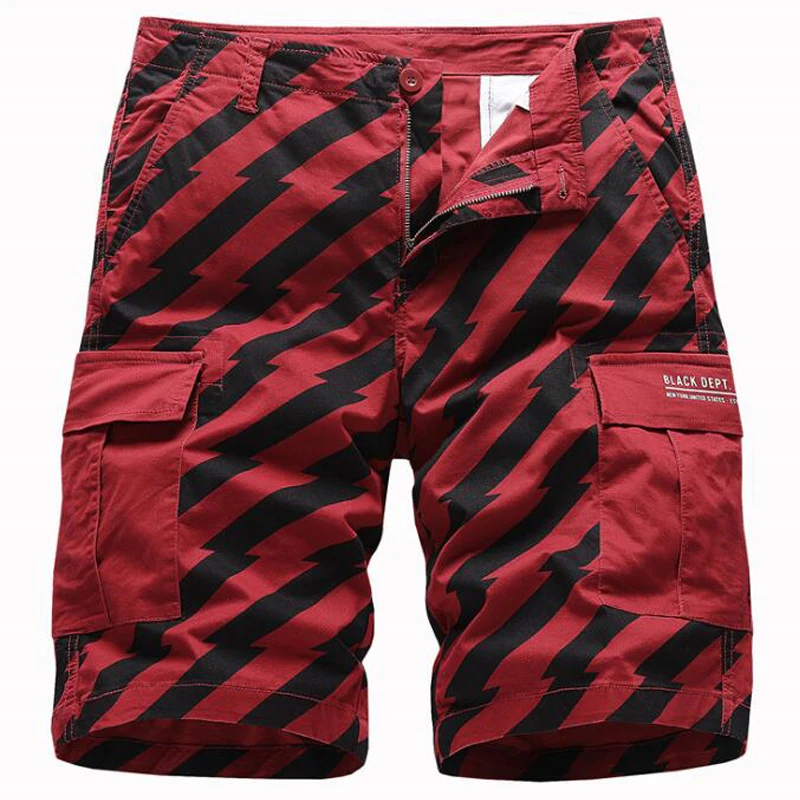 Шорты мужские тактические 100% хлопок повседневные бермуды мешковатые брюки на