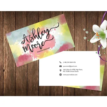 

Personalize Business Card Template, Name Card Template, Photography name card, calling cards, DIY business cards