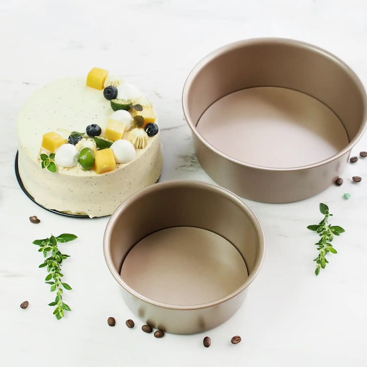 Moule A Gateau En Mousse Rond Antiadhesif Et Facile A Demouler Outil De Cuisson Accessoires De Cuisson Support A Gateaux Aliexpress