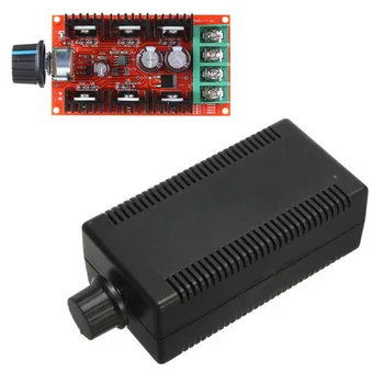 

2000W DC10-50V 40A Max DC Control Motor PWM HHO RC 12V 24V 48V Motor Speed Controller Module Voltage Regulator
