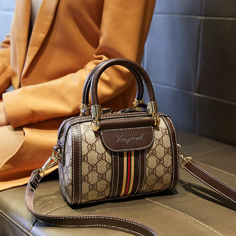 

Boston Bag Bag Women's 2020 New Style Europe And America Versatile Shoulder Bag Summer Mini Pillow WOMEN'S Bag