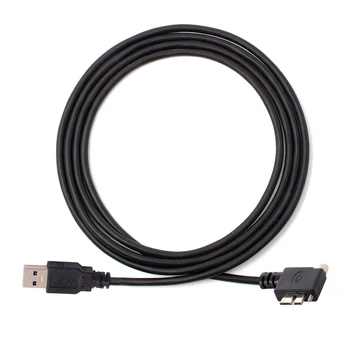 

10pcs/lot CY USB 3.0 A Male to Micro B Left Angled 90 Degree Cable High Quality for Nikon D800 D800E Cablecc