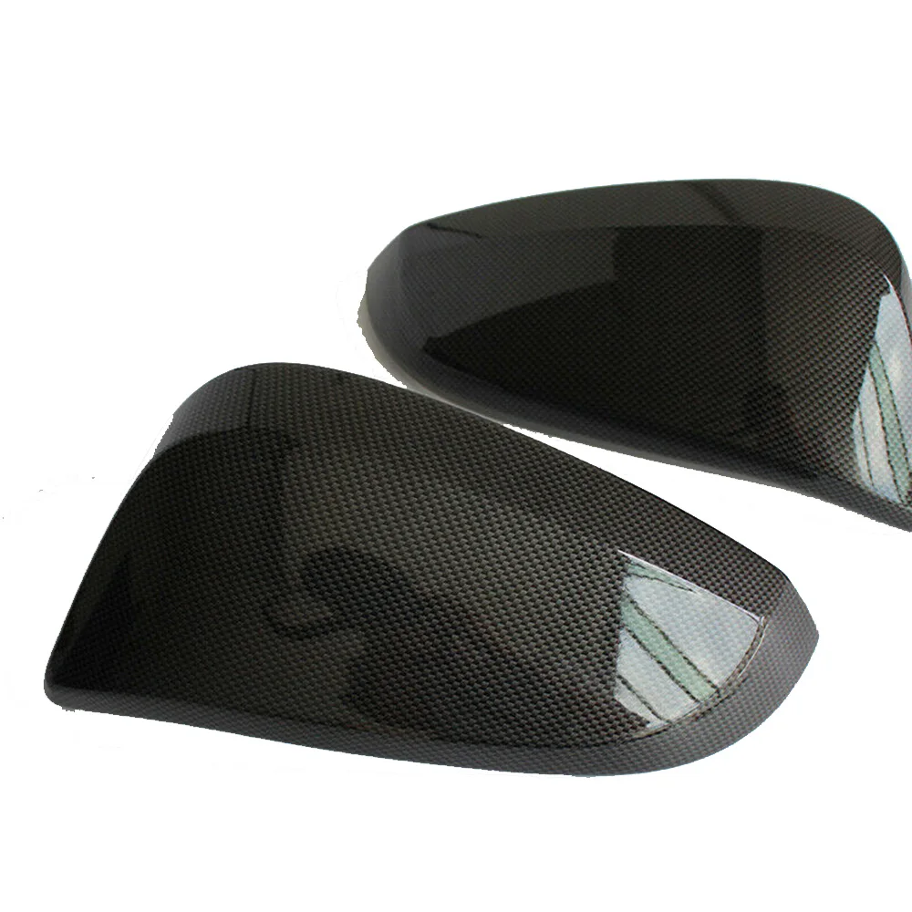 

2pcs Carbon Fiber Styling Cover Side Rearview Mirror Replacement For Toyota RAV4 2019 2020 Mirrors Covers