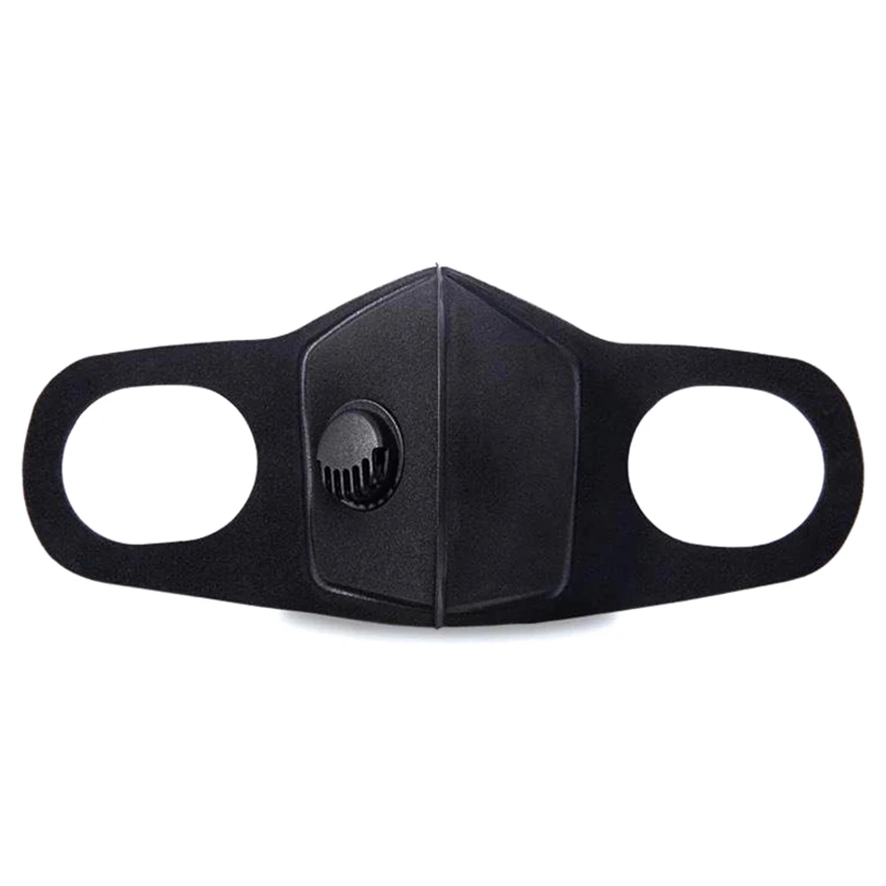 

100PC Double Stereo Filter Layers Respirator Mask Anti-PM2.5 Haze Reusable Face Mouth Cover Anti-Dust Sponge Washable Mouth Mask