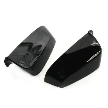 

2pcs ABS Gloss Black Side Mirror Cover Cap For BMW E60 E61 F10 F11 F01 F02 08-13 Durable And Practical To Use