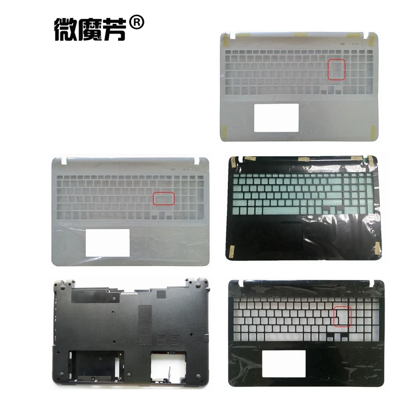 Для Sony SVF15 SVF151 FIT15 SVF152 SVF153 SVF154 SVF152A29V Подставка для рук верхняя крышка/Нижняя крышка