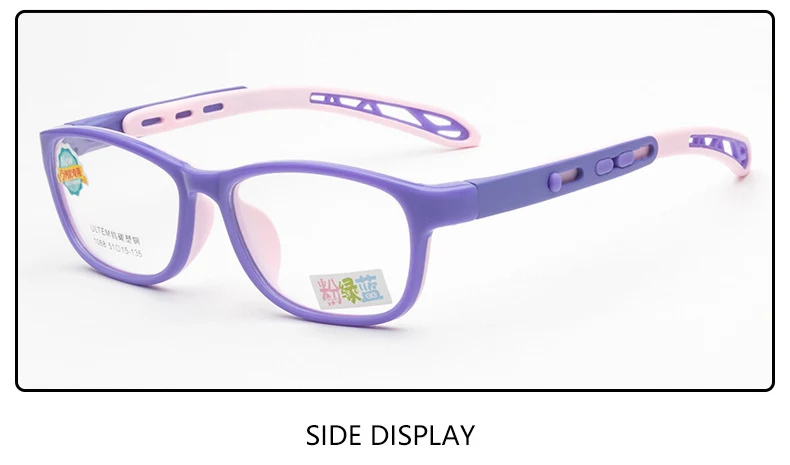 YOK'S TR90 силиконовые двухслойные детские оптические очки, оправа для детей, регулируемые ноги по рецепту, очки для близорукости, дальнозоркости CN1277