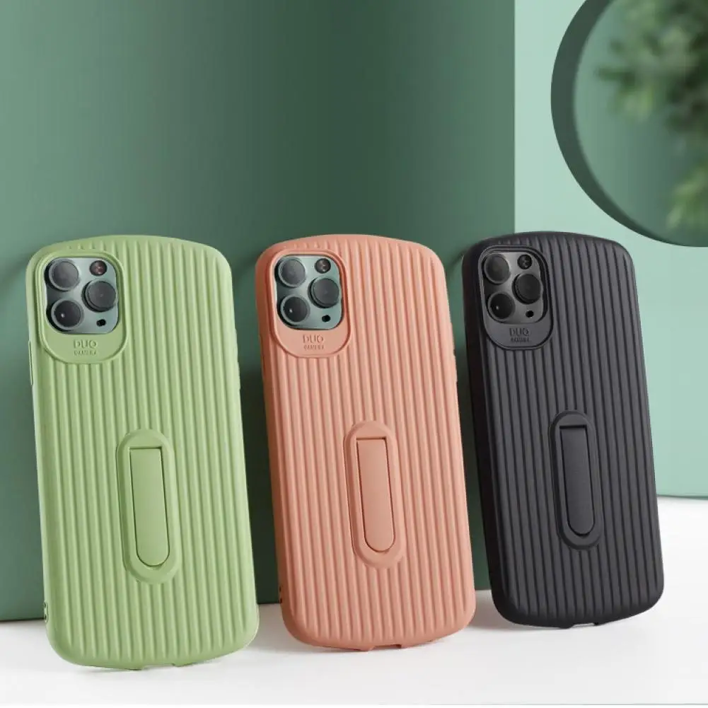 Стильный чехол для телефона из ТПУ в полоску iPhone 11 Pro Max полноразмерный задняя