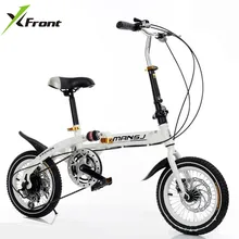 X-Front бренд мини-зубчатое колесо дисковые тормоза демпфирующий складной велосипед детский bmx женский велосипед