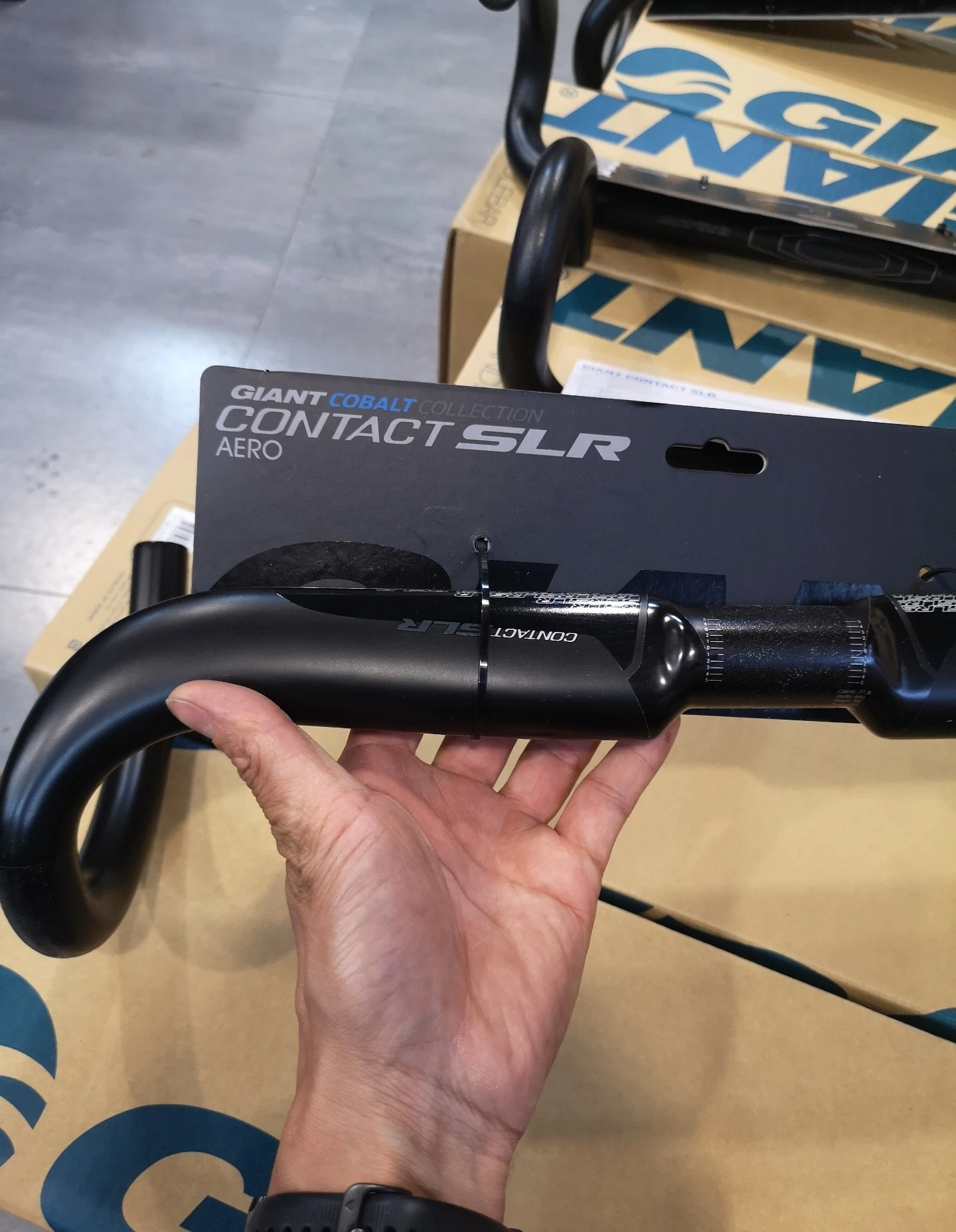 Giant Contact SLR Aero 420mm ステム　ハンドルセット Giant Contact SLR Aero 420mm ステム ハンドルセット Contact