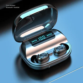 

BOHM 263 Wireless HIFI touch Earphone Bluetooth 5.0 Earbuds Mic HD call Sport Headset With charging BOX For charge smartphone