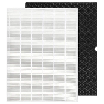 

HEPA Replacement Filter H 116130 for Winix 5500-2 Air Purifier - HEPA Filter and Activated Carbon Filter Combo Pack