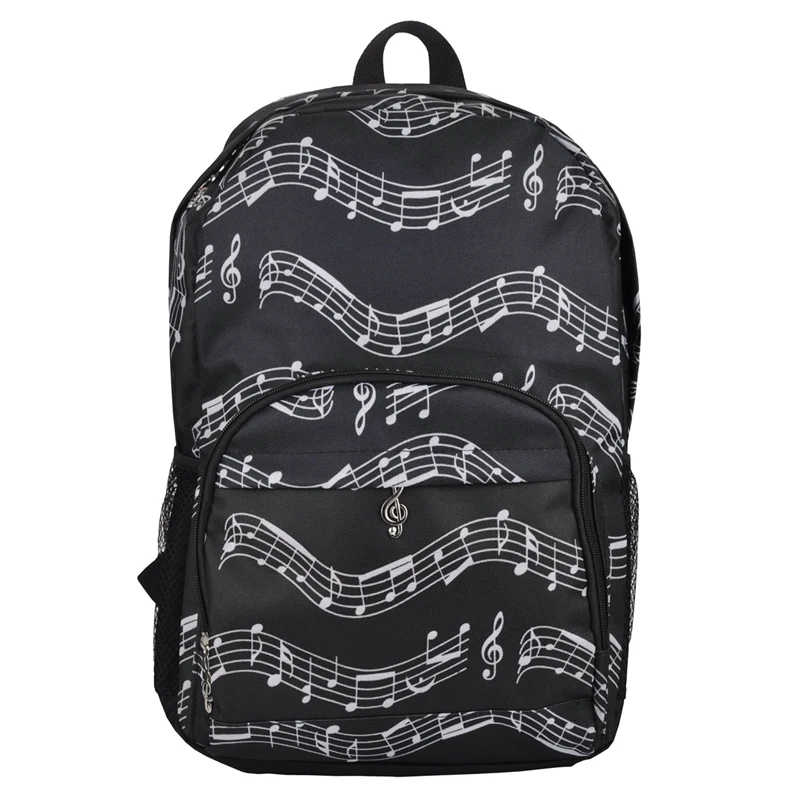 

Musical Backpack Backpack Musical Notes Oxford Cloth Bag Art Department Storage Backpack
