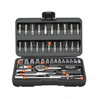 

Car Body Tool Set Socket Multitool Combination Package Car Repair Tools Socket Wrench Car Set Tools Auto Car Repair Tools