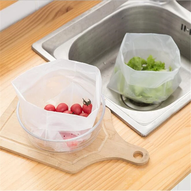 

30Pcs/Pack Kitchen Sink Strainer Bag Trash Bags Small Hole Filter Bag Household Disposable Plastic Storage Bags Garbage Bags