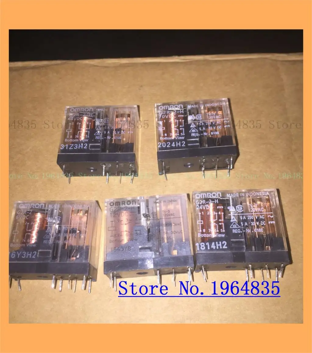 

G2R-2-H/6VDC/12VDC/24VDC/48VDC/70VDC