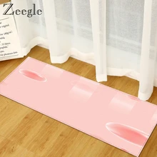 Zeegle Non-Slip Кухня ковер для гостиной коврик в ванную дома ковер в холл прикроватные мягкий коврик для ног современные для коридора область ковера