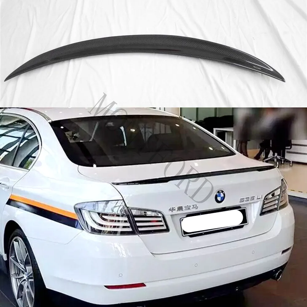 Задний спойлер из углеродного волокна P Style F10 F18 для BMW 5 серии багажник губа Ducktail