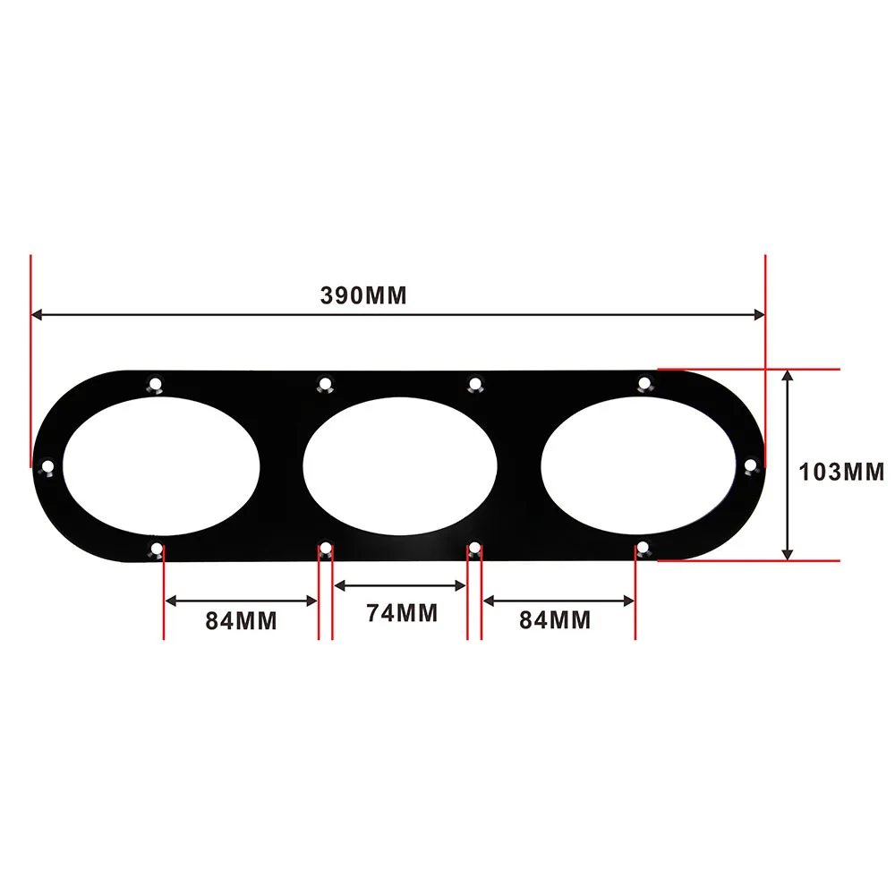 Cross Border Boutique Car Modified Universal Bumper Deflector Air Diffuser Breadboard Double Package