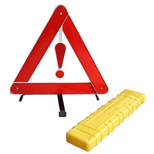 

New Traffic Rules Warning Rack Car Triangular Reflective Warning Sign Road Fault Warning Rack Safe Emergency Supplies