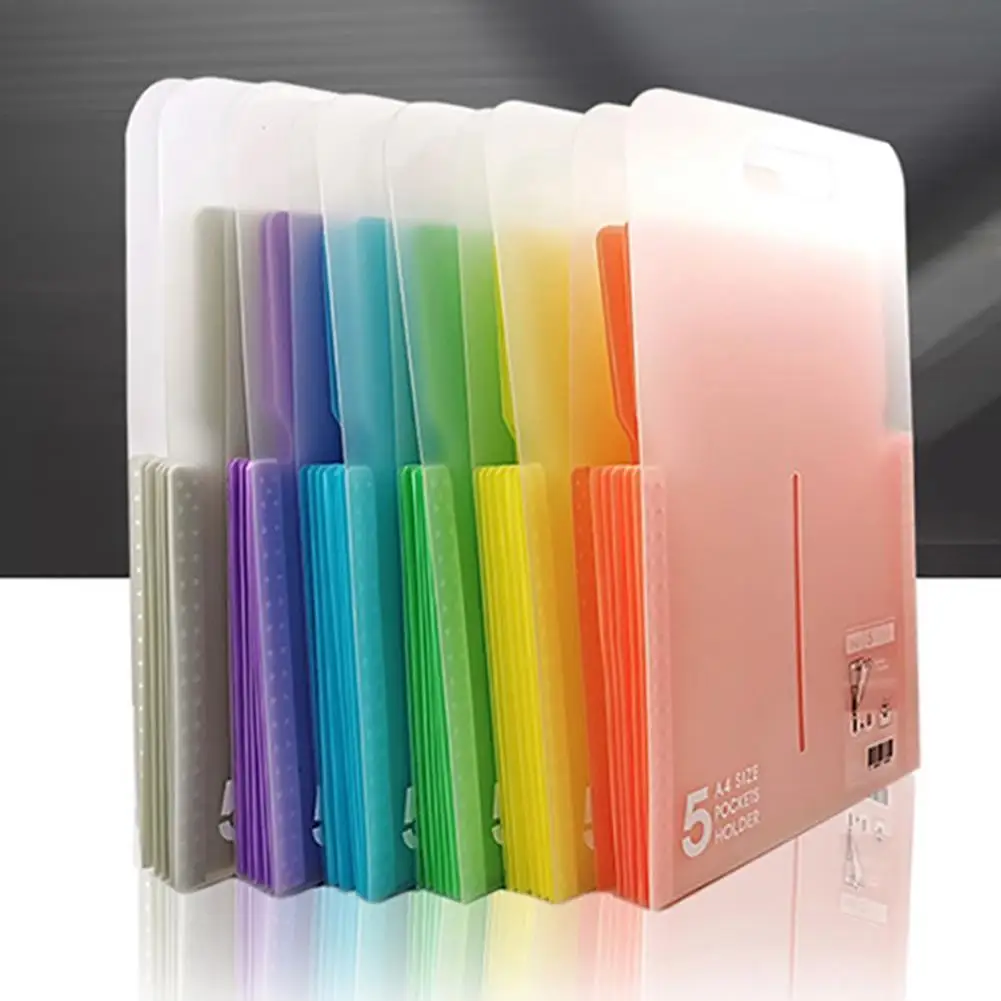 

File Folder, Expanding Accordian File Folder Letter Size File Organizer Suitable For Family School Office And Business Travel