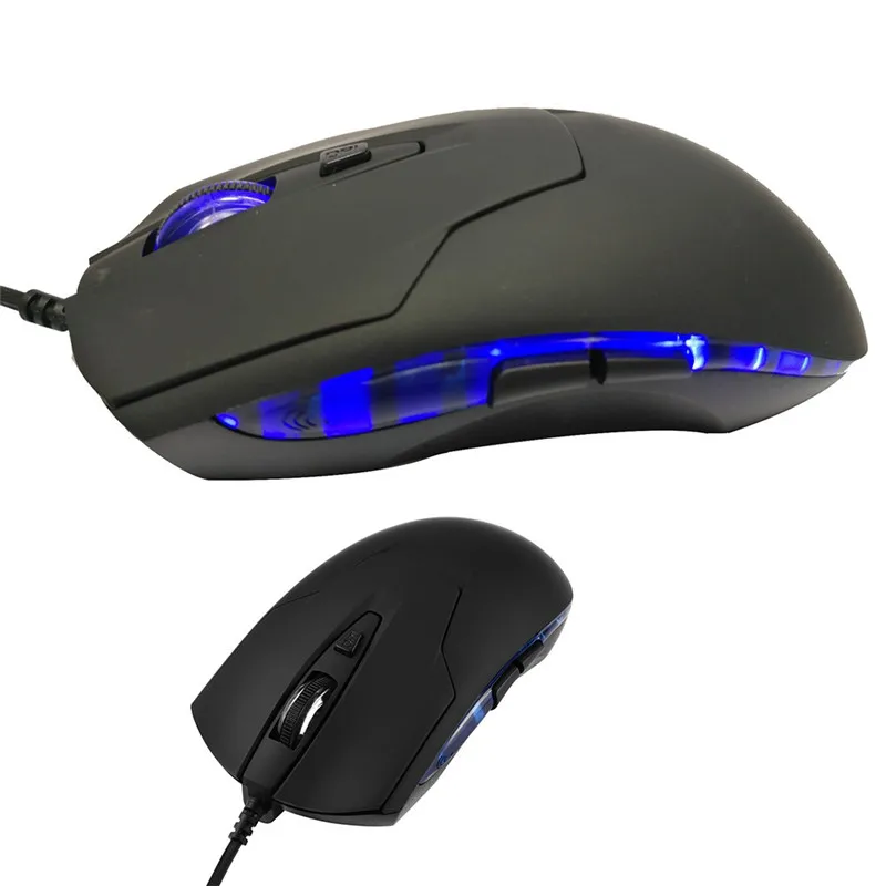 

VOBERRY Professional Wired Gaming Mouse 6 Button 1000 DPI LED Backlight Optical USB Mouse Gamer Mice Game Mouse Mause For PC