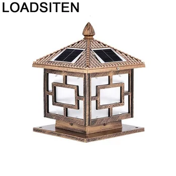 

Exterior Bollard Led Lighting Terraza Y Jardin Decoracion Outdoor Spotlight Luminaire Exterieur Solar Garden Landscape Light