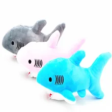 Jouet en peluche petit requin animaux de 7CM 18CM, poupée en peluche, accessoires de décoration de lit, coussin, oreiller, cadeau réconfortant