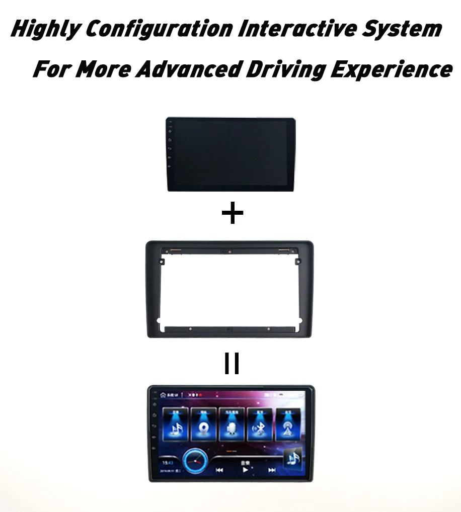 Android 9.0 1 din HD 4K MP5 carplay PX6 multimedia stereo radio car navigation GPS player for Lada Granta 2011