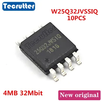

10PCS W25Q32JVSSIQ 25Q32JVSIQ SOIC8 4MB 32Mbit 25Q32 25Q32JV SPI NOR FLASH